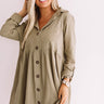 Denver Dreams Babydoll Dress In Sage Image - 1