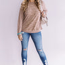 Change In The Air Shift Top In Mocha Image - 1