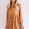 Denver Dreams Babydoll Dress In Iced Mocha Image - 1