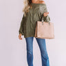 Cocoa Weather Knit Sweater In Olive Image - 1