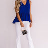 Dreamy Days Shift Tank In Royal Blue Image - 1