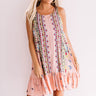 Sunny In Santorini Shift Dress In Pink Image - 1