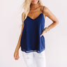 Treasure Island Shift Tank In Navy Image - 1