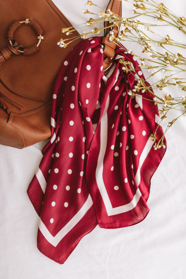 Music City Polka Dot Scarf Image - 2
