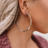 Point Of Perfection Earrings In Purple Image - 1