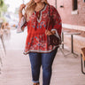 Changing Seasons Floral Top Curves Image - 1