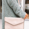 Sleek In The City Clutch in Iced Latte Image - 1