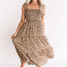 Leopard Perfection Smocked Midi Image - 1