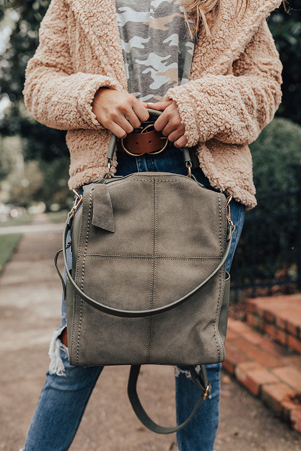 A-Lister Backpack in Olive Image - 1