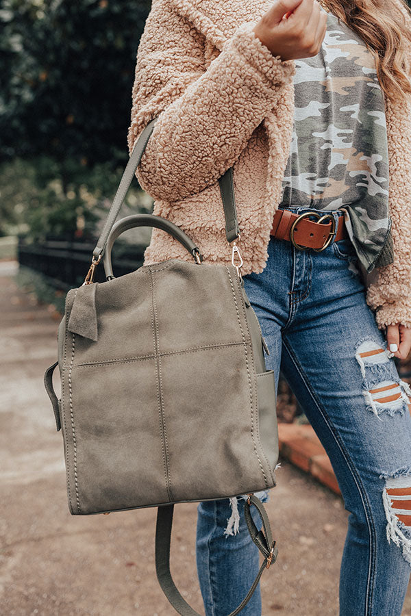 A-Lister Backpack in Olive Image - 1
