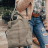 A-Lister Backpack in Olive Image - 1