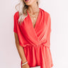 Music City Romper In Red Image - 1