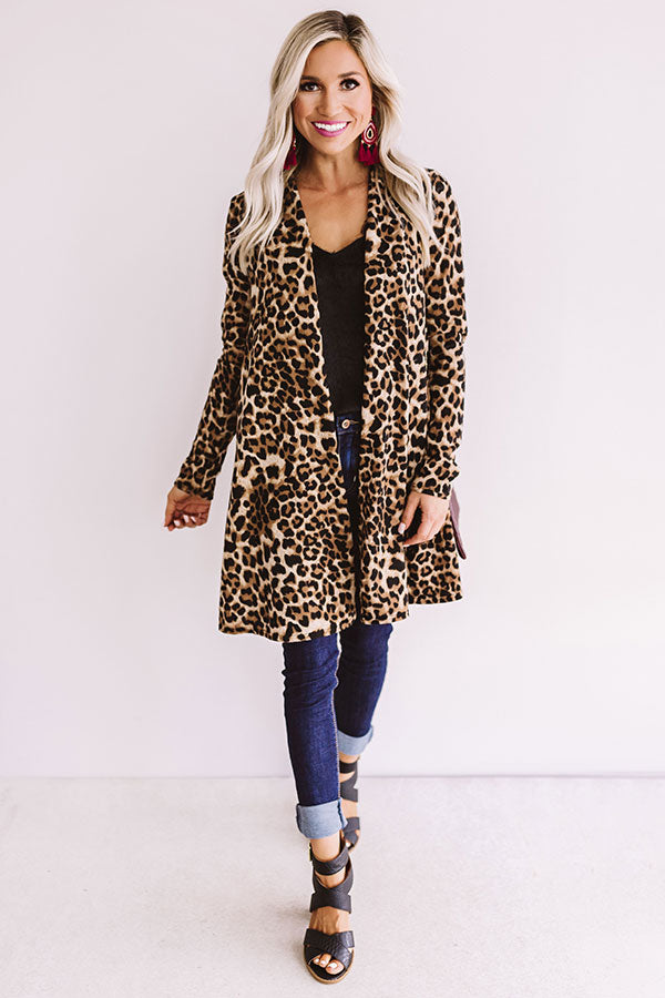 For The Love Of Leopard Cardigan
