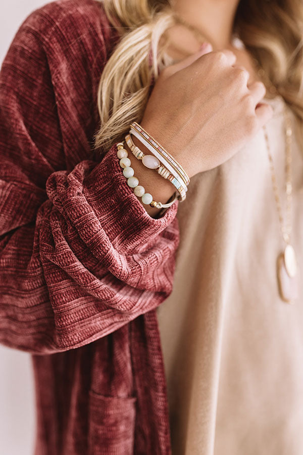 Sedona Sunrise Magnetic Bracelet In Aqua
