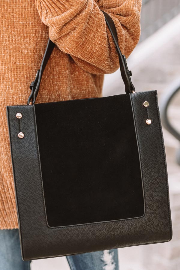 Jetset To Italy Tote in Black