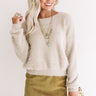 Cozier Than Ever Ultra Soft Sweater In Birch Image - 1