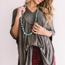 Kisses By Midnight Shift Tunic In Dark Grey Image - 1