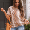 Tahoe Toast Snake Print Shift Tee Image - 1