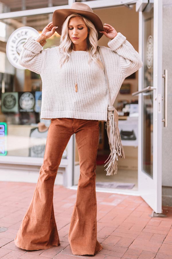 Marshmallow Tasty Knit Sweater In Stone