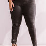 Your Biggest Fan High Waist Faux Leather Legging Curves Image - 1