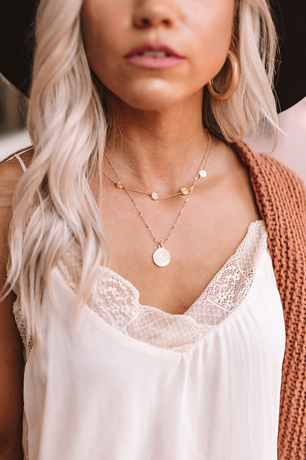 There's No Place Like Napa Necklace