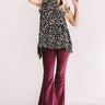 Chic Success Leopard Shift Top In Black Image - 1