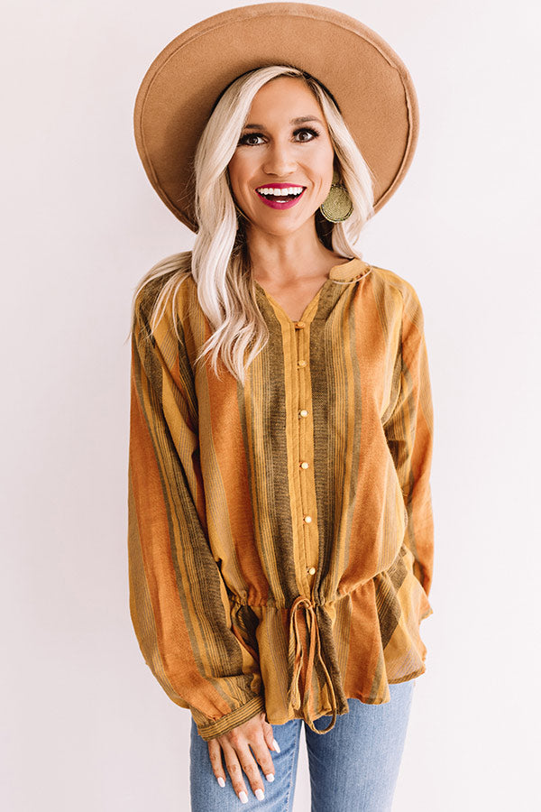 Radiant Smiles Stripe Top