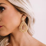 Fancy In France Earrings In Champagne Image - 1