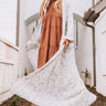 Love In Napa Snake Print Duster In Grey Image - 1