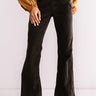 Show Me Off High Waist Flares In Black Image - 1