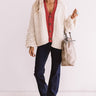 In The Knit Of Time Cardigan In Stone Image - 1