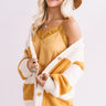 Show It Off Satin Tank In Mustard Image - 1
