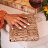Legendary Lifestyle Snake Print Clutch Image - 1