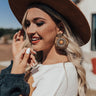 You're A Vision Earrings in Brown Image - 1