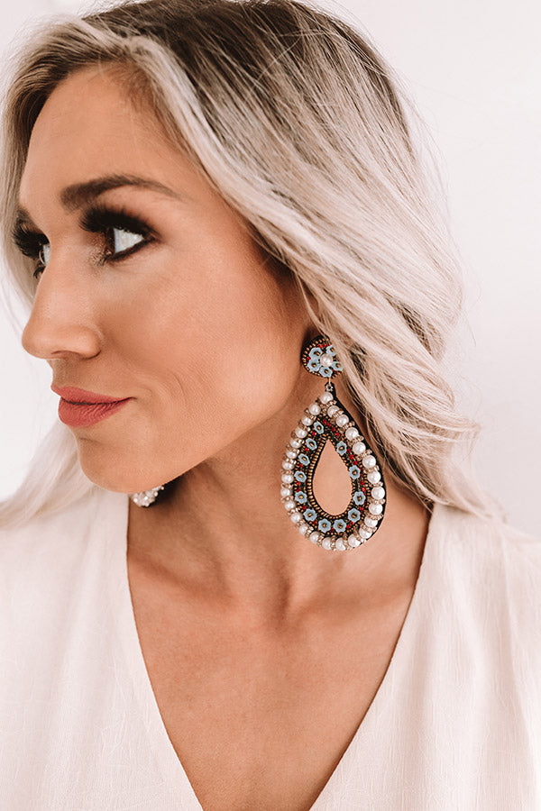 Better With Vino Earrings