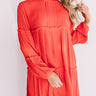 Style Above The Rest Shift Dress In Scarlet Image - 1