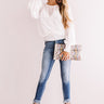 Cocktails And Cuties Shift Top In White Image - 1