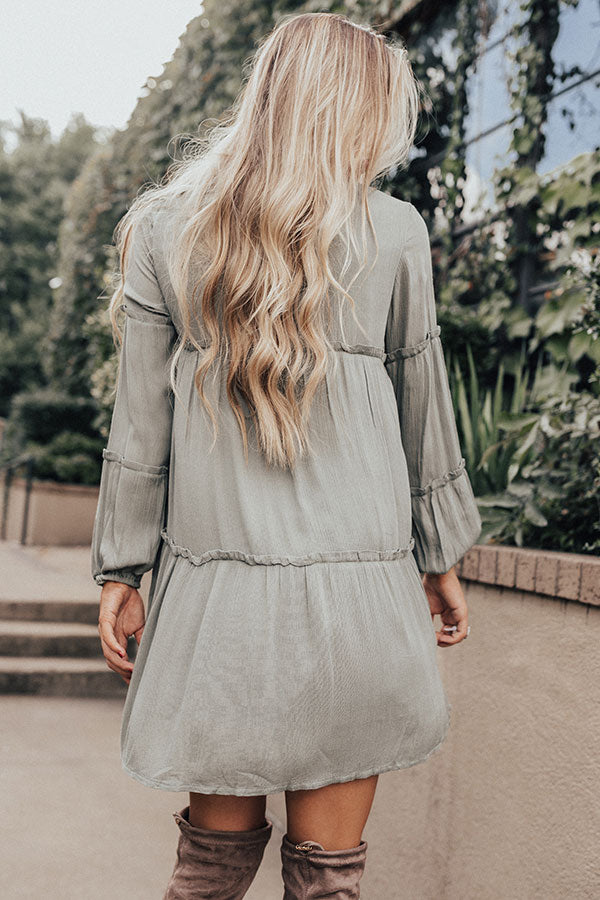 Style Above The Rest Shift Dress In Pear Image - 4