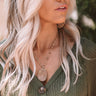 The Bold And The Fashionable Druzy Necklace In Beige Image - 1