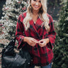 Season Of Chic Buffalo Check Coat Image - 1