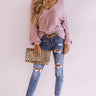 It's All The Rage Ultra Soft Sweater In Dusty Purple Image - 1