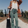 The Charli High Waist Pants in Lush Meadow Image - 1