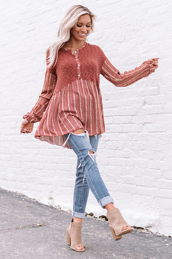 It's Fall Y'all Babydoll Top