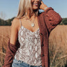 French Feels Snake Print Tank Image - 1