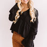 Aspen Happy Hour Crochet Top In Black Image - 1