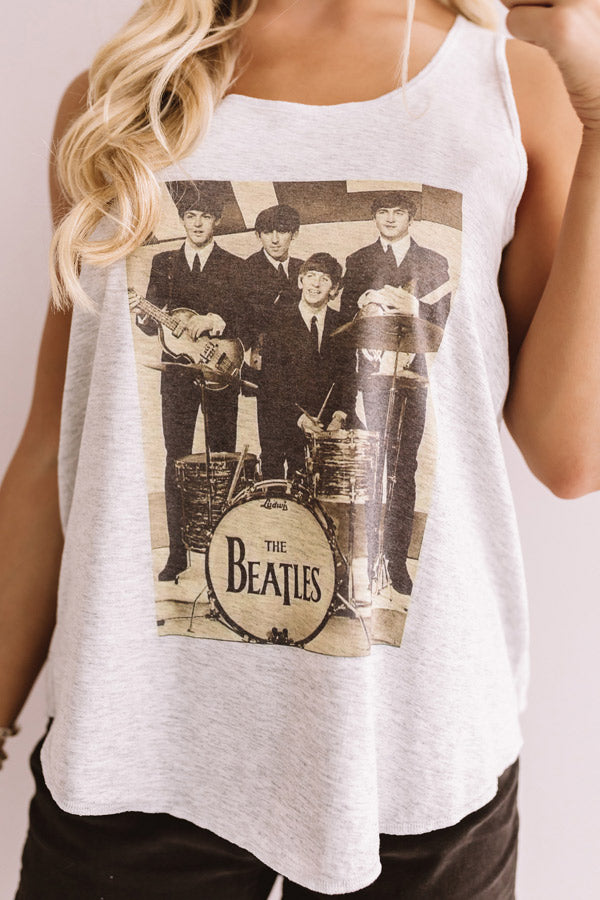 The Beat Boyfriend Tank In Grey