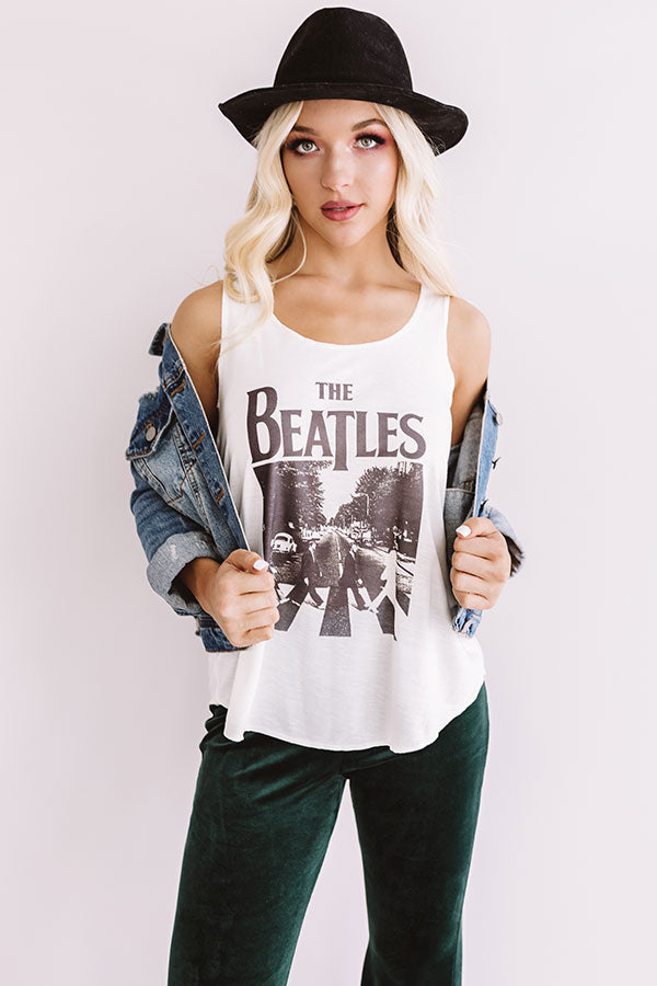 The Beat Boyfriend Tank In Ivory