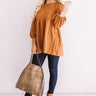 Effortlessly Charming Babydoll Top In Camel Image - 1