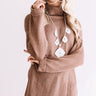 Fallin' For Autumn Knit Sweater In Brown Image - 1