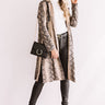 Stylish Mood Snake Print Lightweight Jacket Image - 1